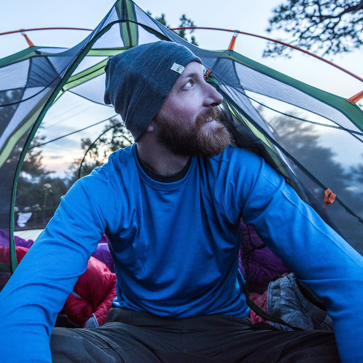 Ligero - Ticonderoga Hombre Crew 100% Lana Merino