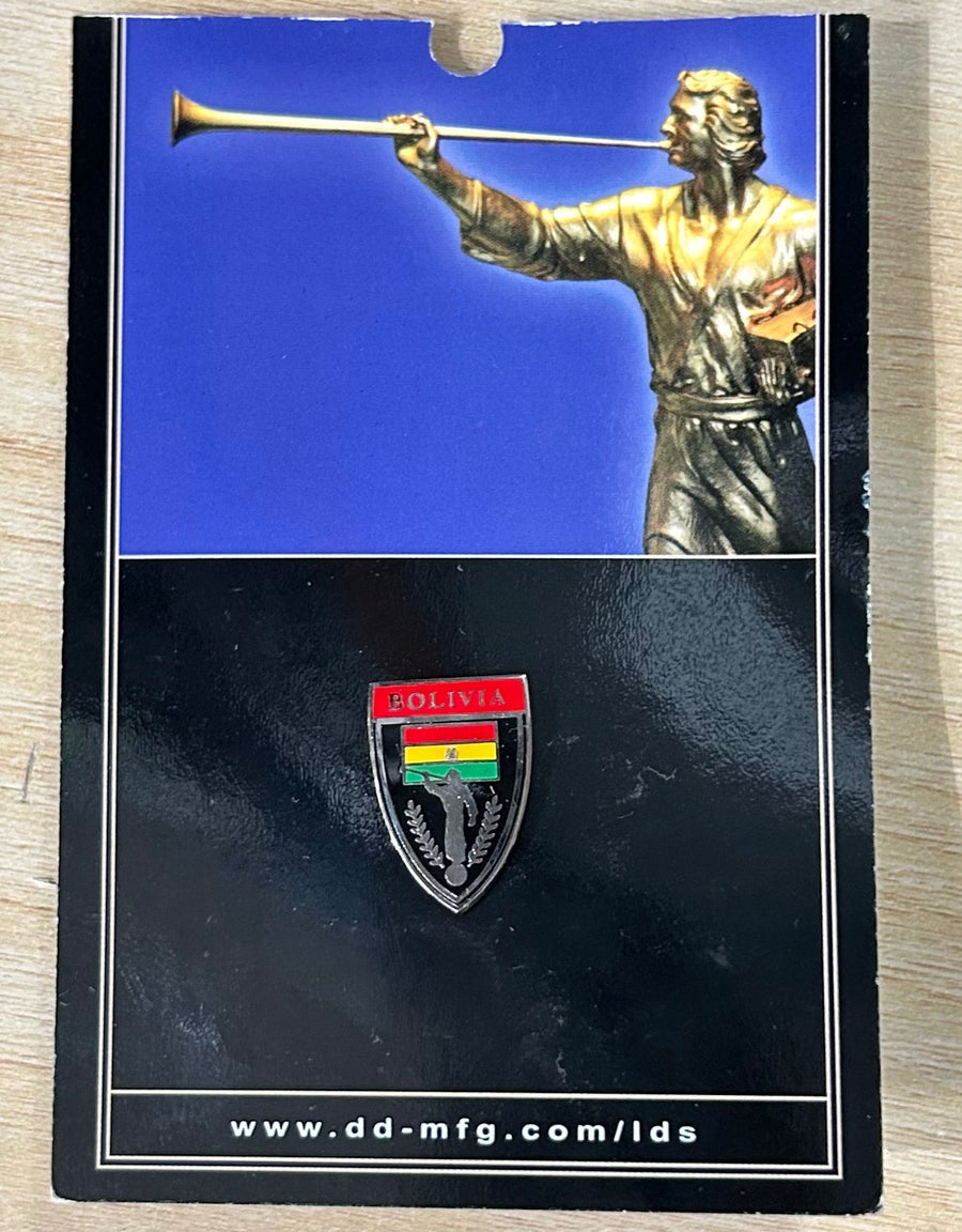Bolivia Mission Pin