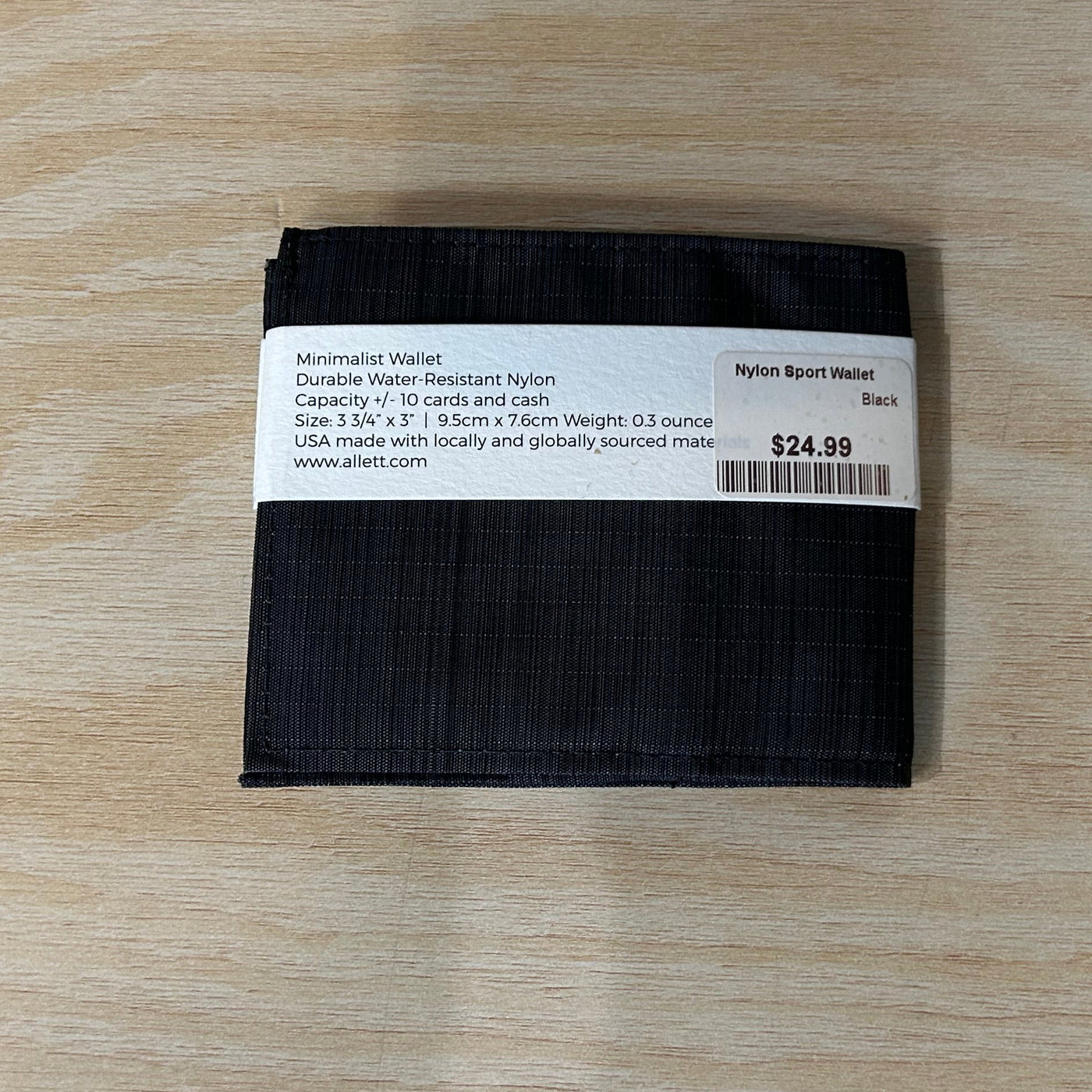 Allett Nylon Sport Wallet