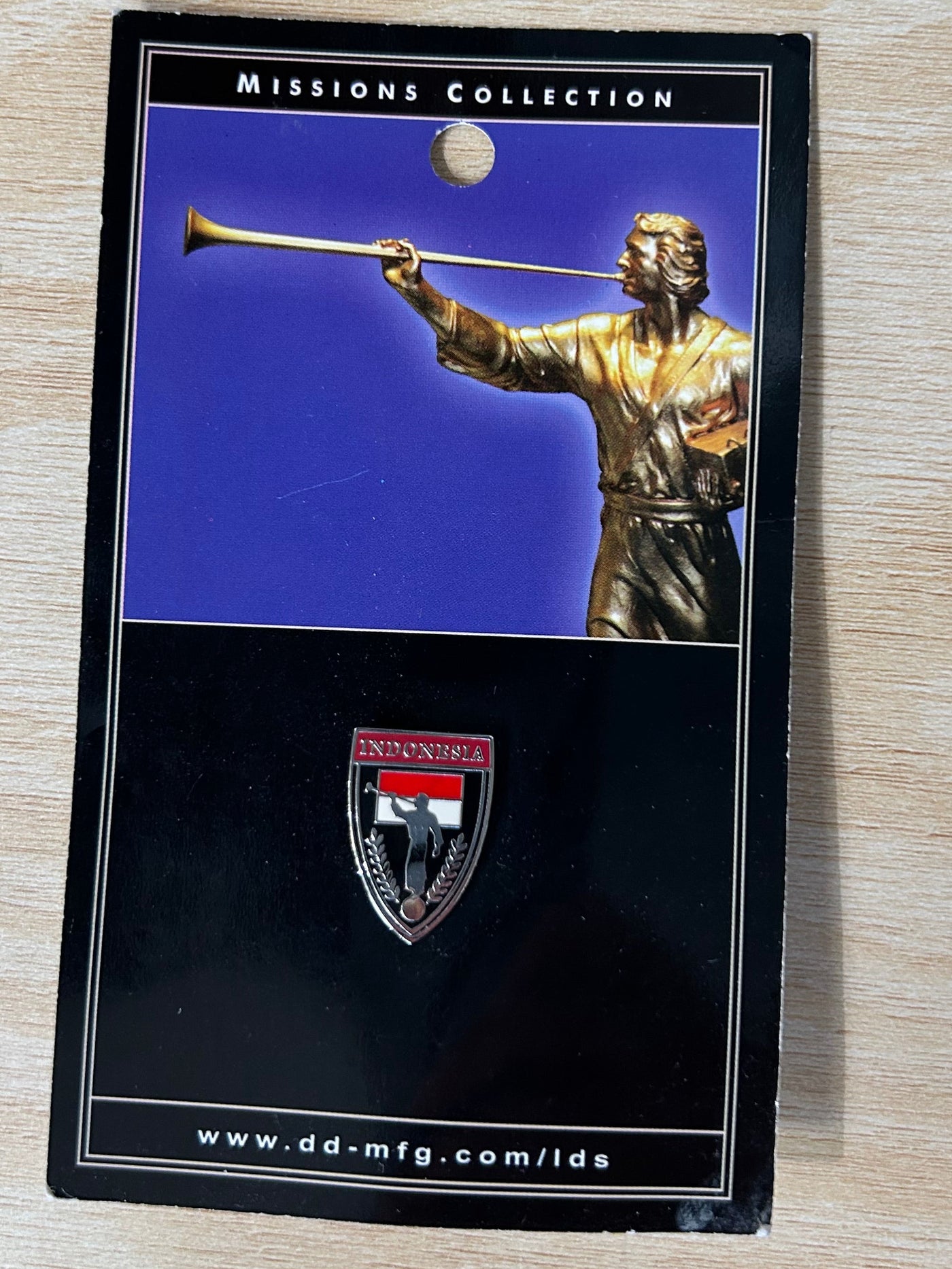 Indonesia Mission Pin